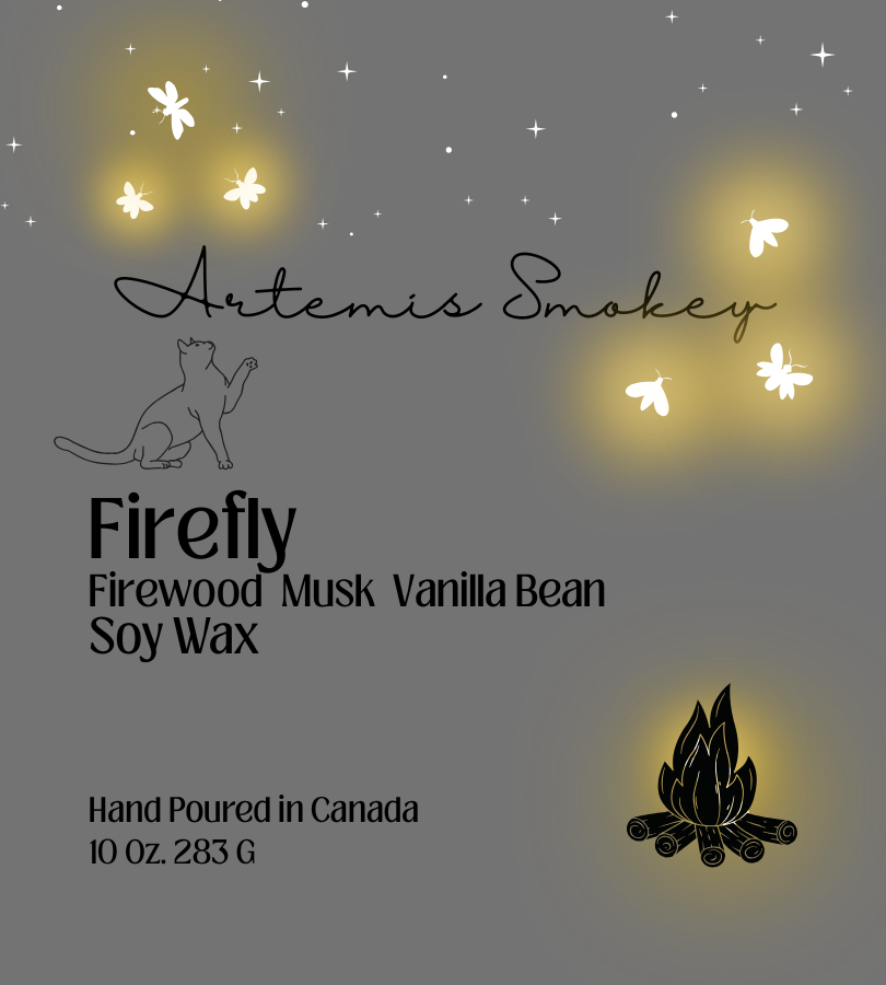 Firefly – Smoke Musk Vanilla Soy Candle