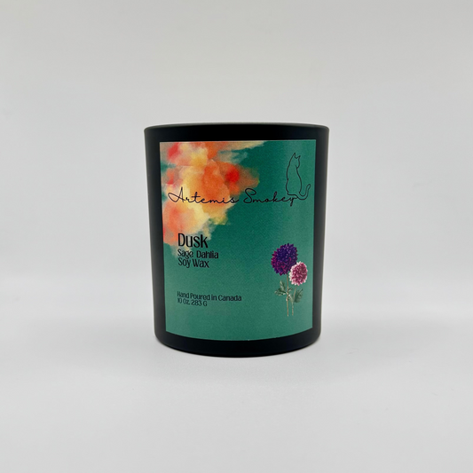 Dusk – Sage Dahlia Soy Candle