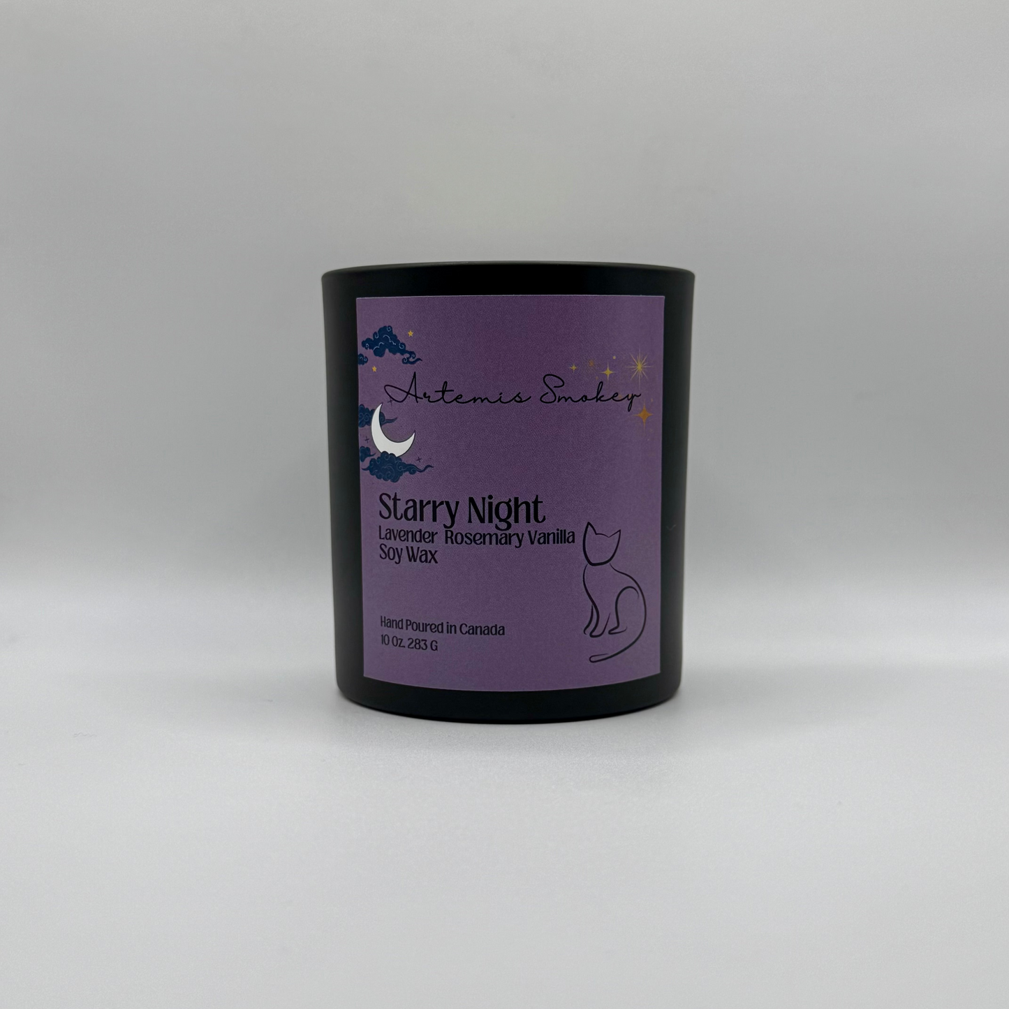 Starry Night – Lavender Rosemary Vanilla Soy Candle